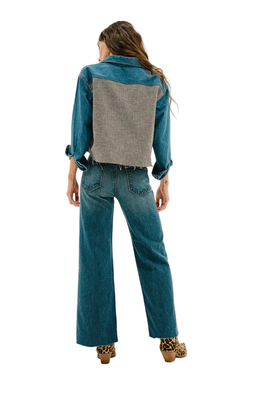 crosby flannel in denim and houndsooth-sassanova