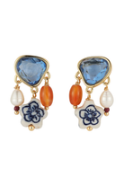 RIBEIRA EARRINGS- BLUE MULTI Sassanova