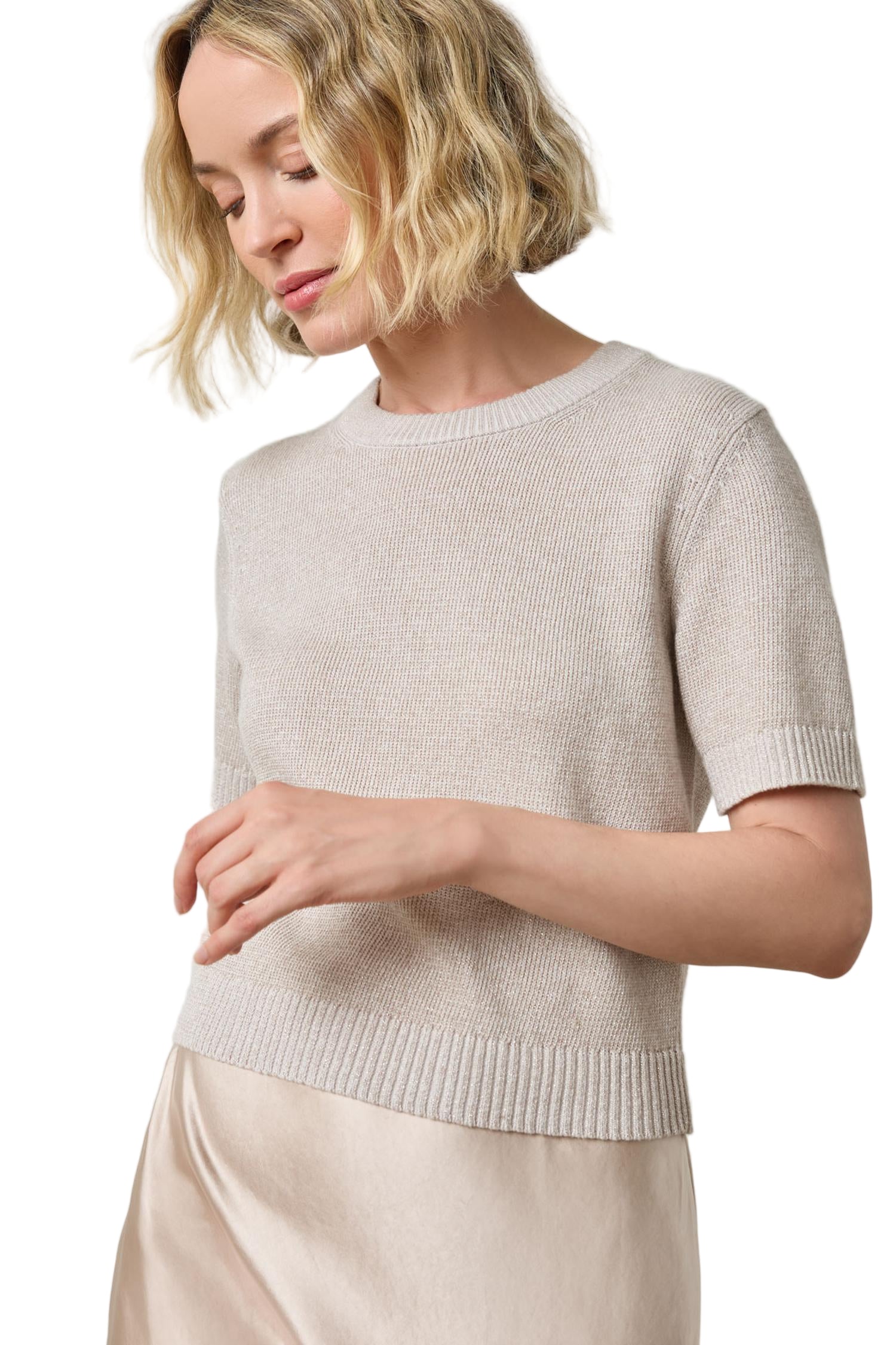 SS SPARKLE SWEATER (PA3207)-sassanova