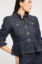 DENIM DELANIE JACKET - Jackets - Sassanova