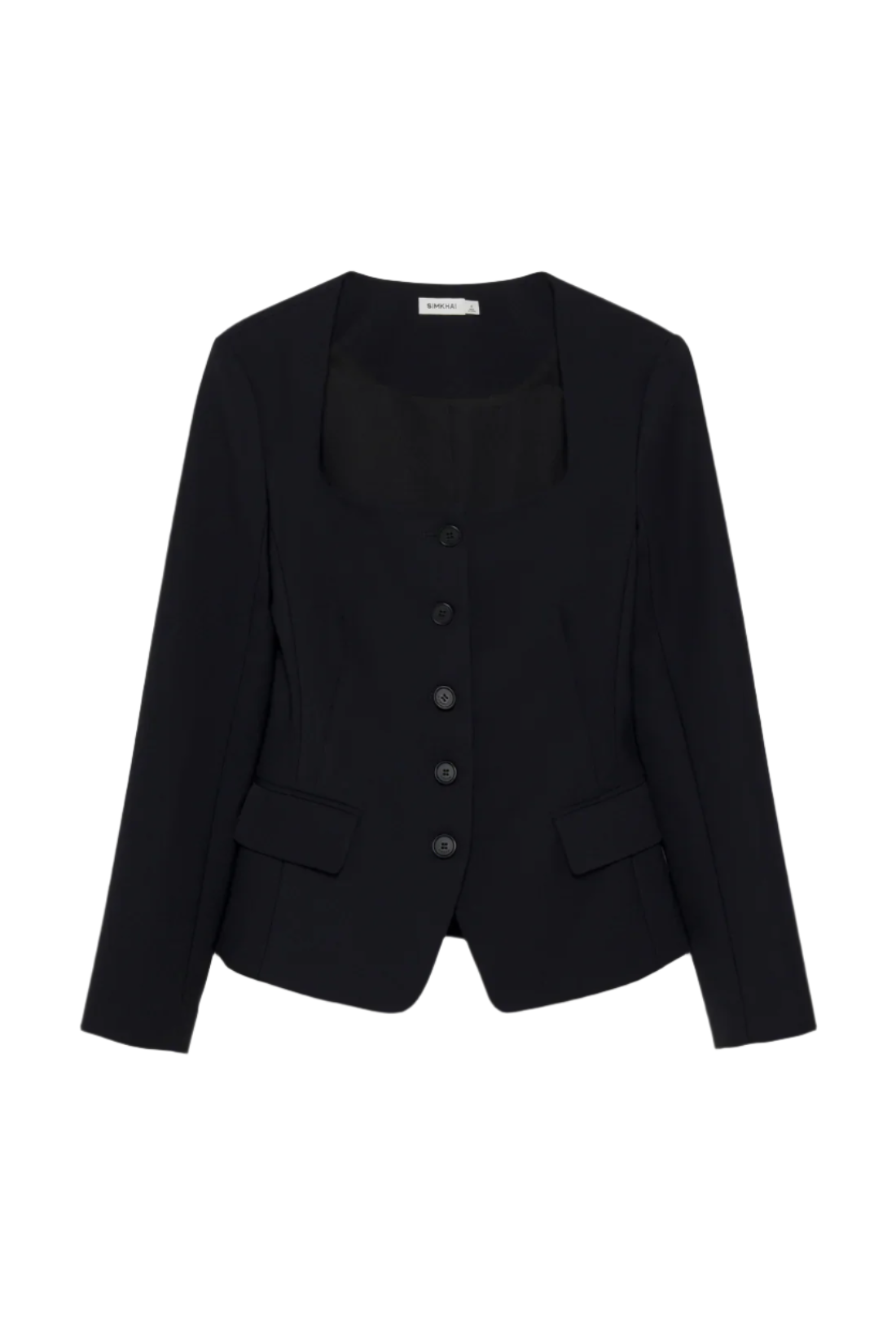 MARLOWE U-NECK JACKET - Jackets - Sassanova