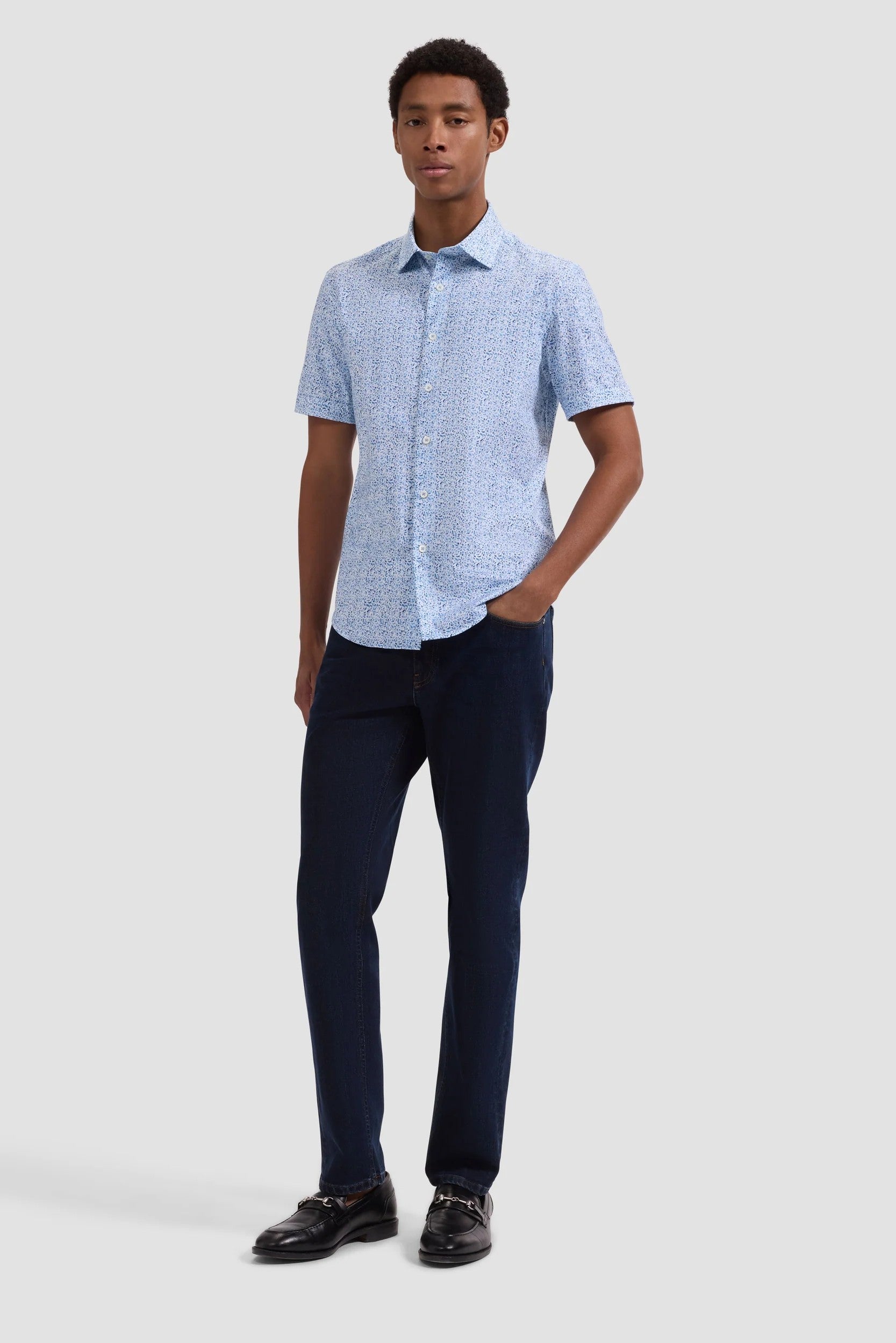 OOOHCOTTON MILES SHORT SLEEVE SHIRT - Short Sleeved Shirts - Novaman
