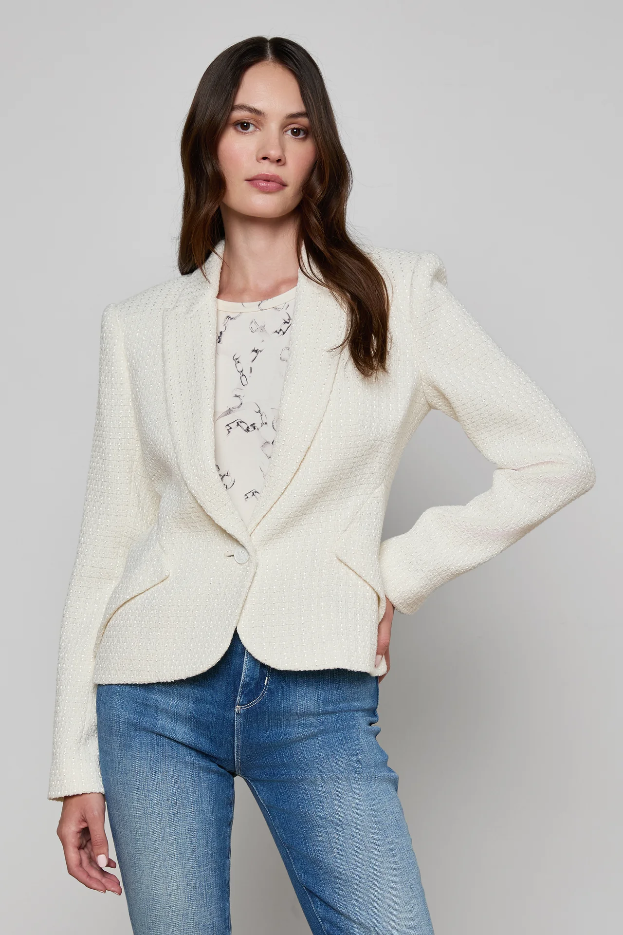 JENNAH BLAZER - Jackets -Sassanova