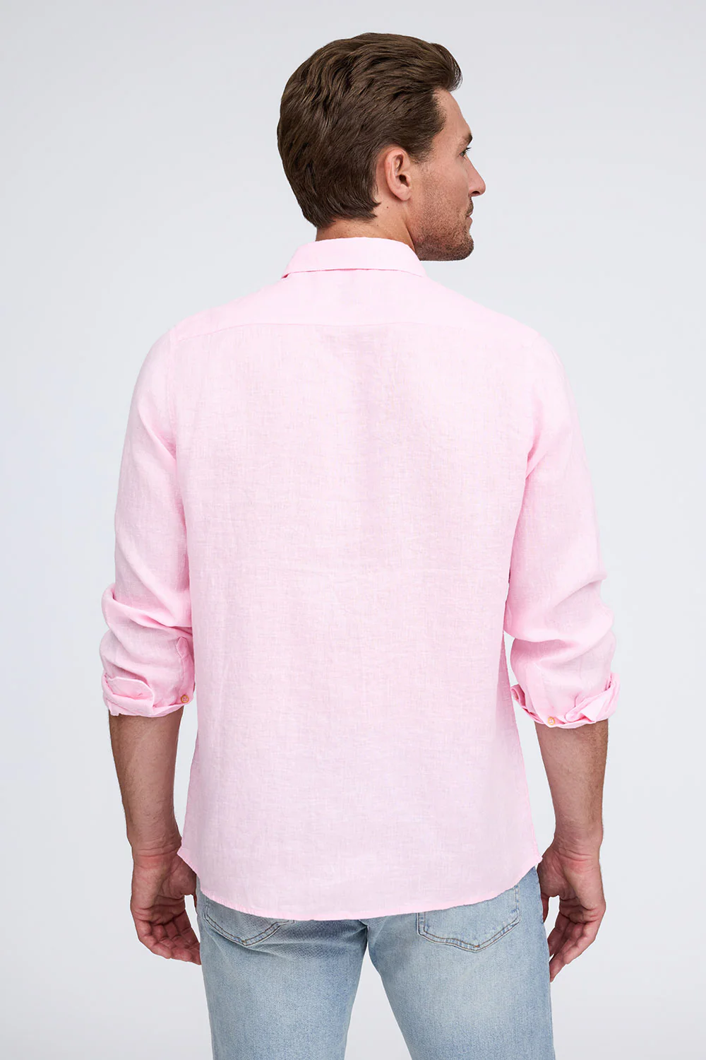 FAVORITE LONG SLEEVE LINEN SHIRT - Long Sleeved Shirts - Novaman