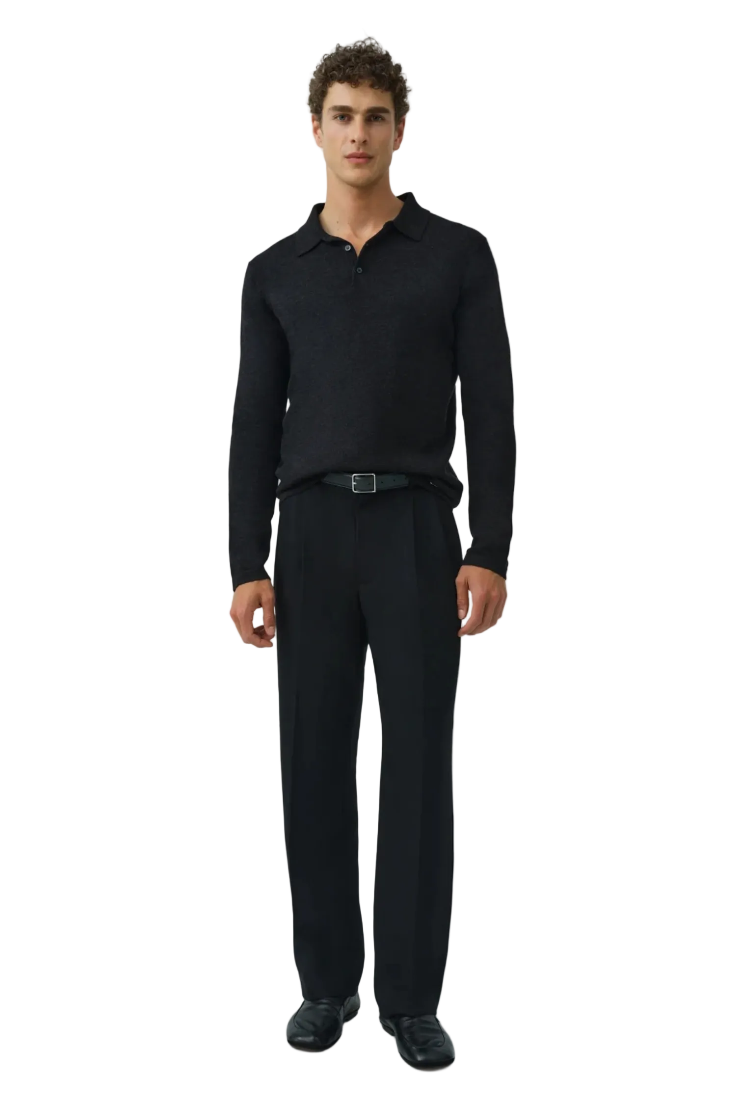 NOVAMAN - REYNOLDS LONG SLEEVE POLO Sassanova Novaman