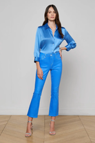 TATI H/R COATED CROP MICRO BOOT - Jeans - Sassanova