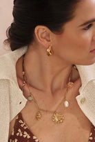 MERIDA CHARM NECKLACE- GLD MULTI
sassanova