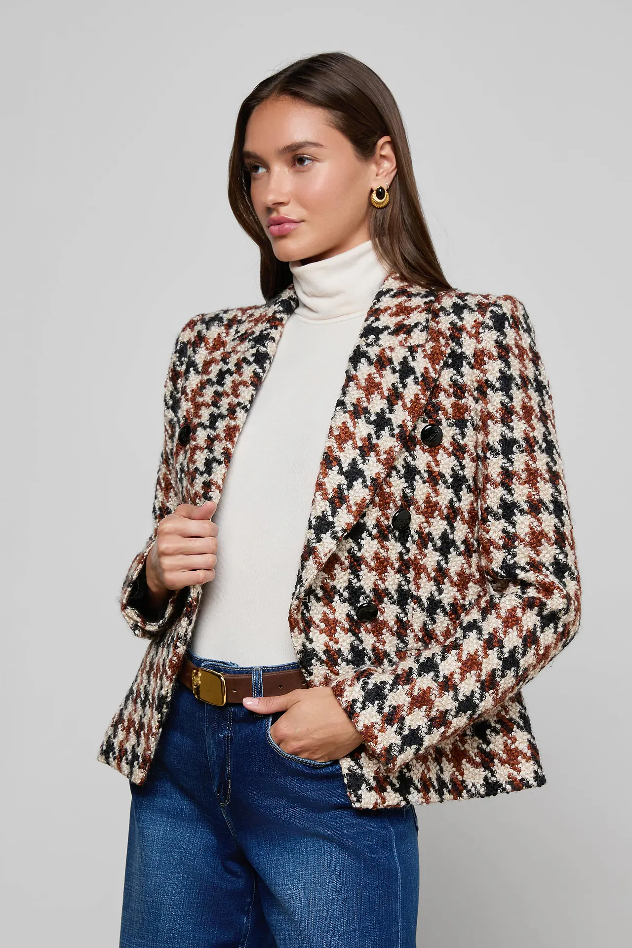 MARIE DBL BRSTD BLAZER - Jackets - Sassanova