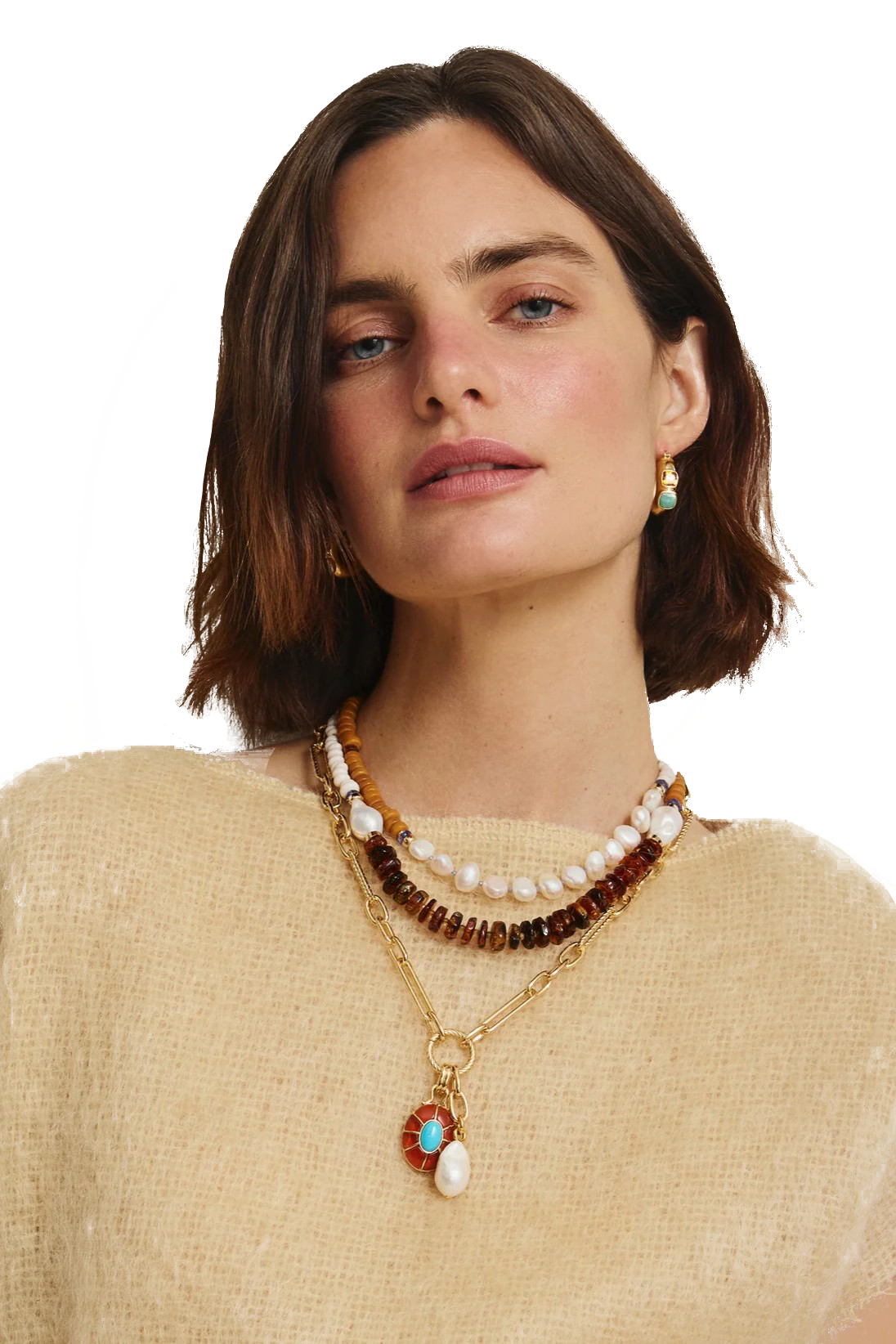 PIET HOOP EARRINGS- BITTER ORANGE - sassanova