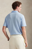SHORT SLEEVE LINEN PIQUE POLO - Polos - Novaman