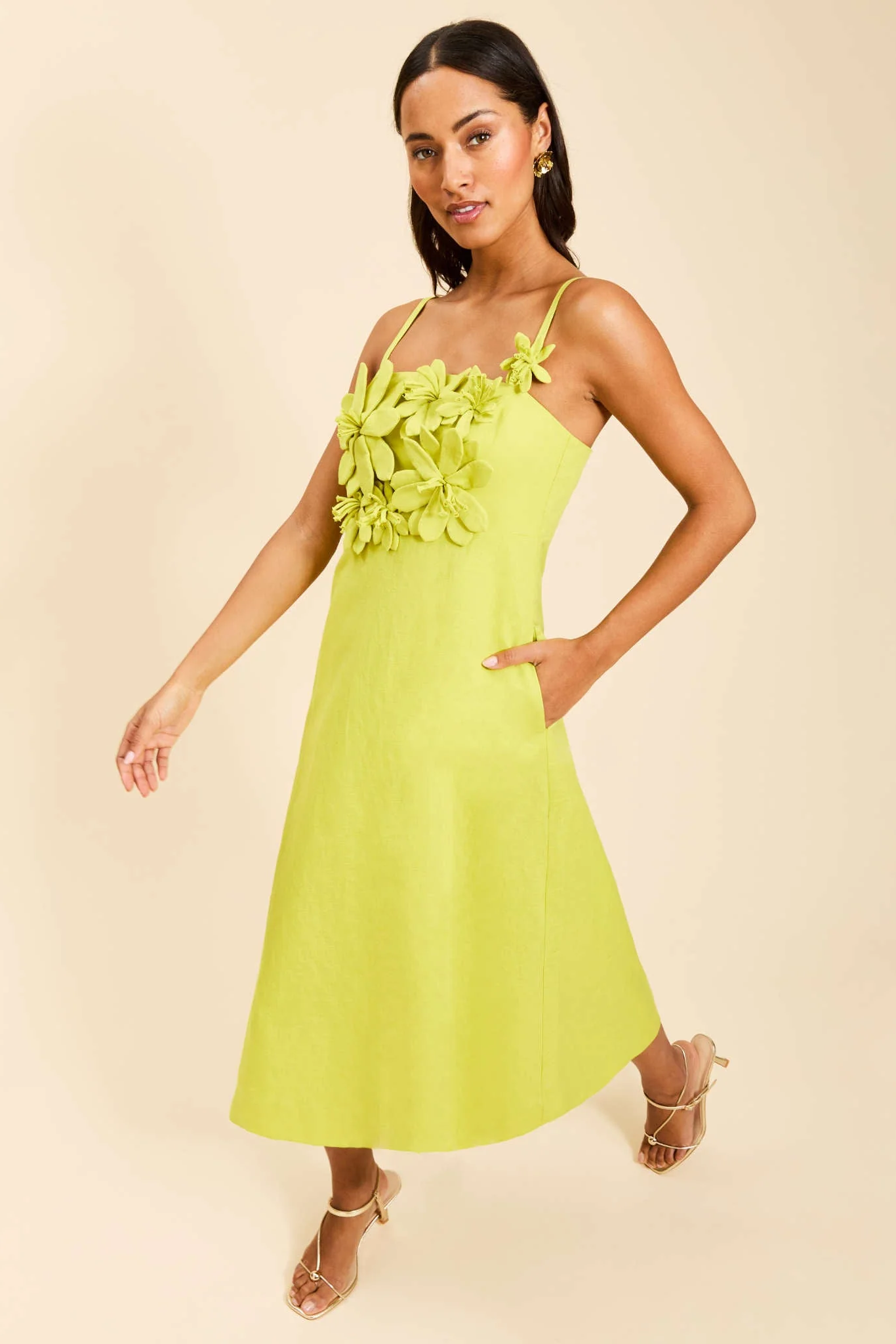 ESPERANZA MIDI DRESS - Dresses - Sassanova