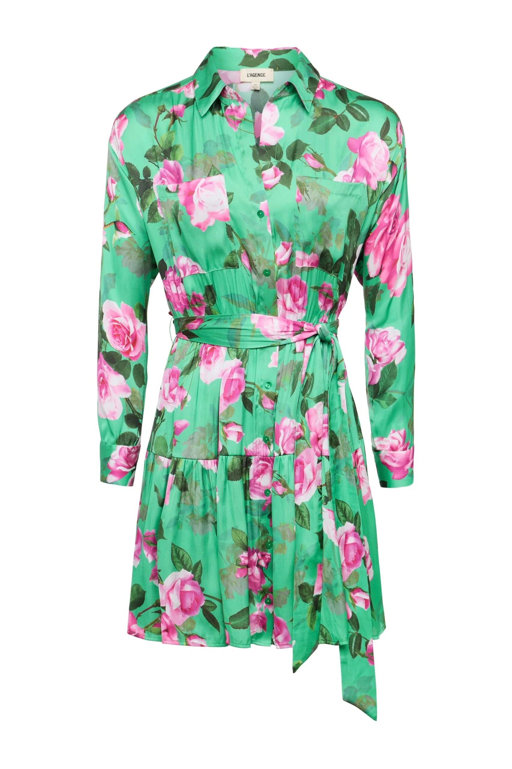 VIRLEN TIERED SHIRTDRESS
sassanova