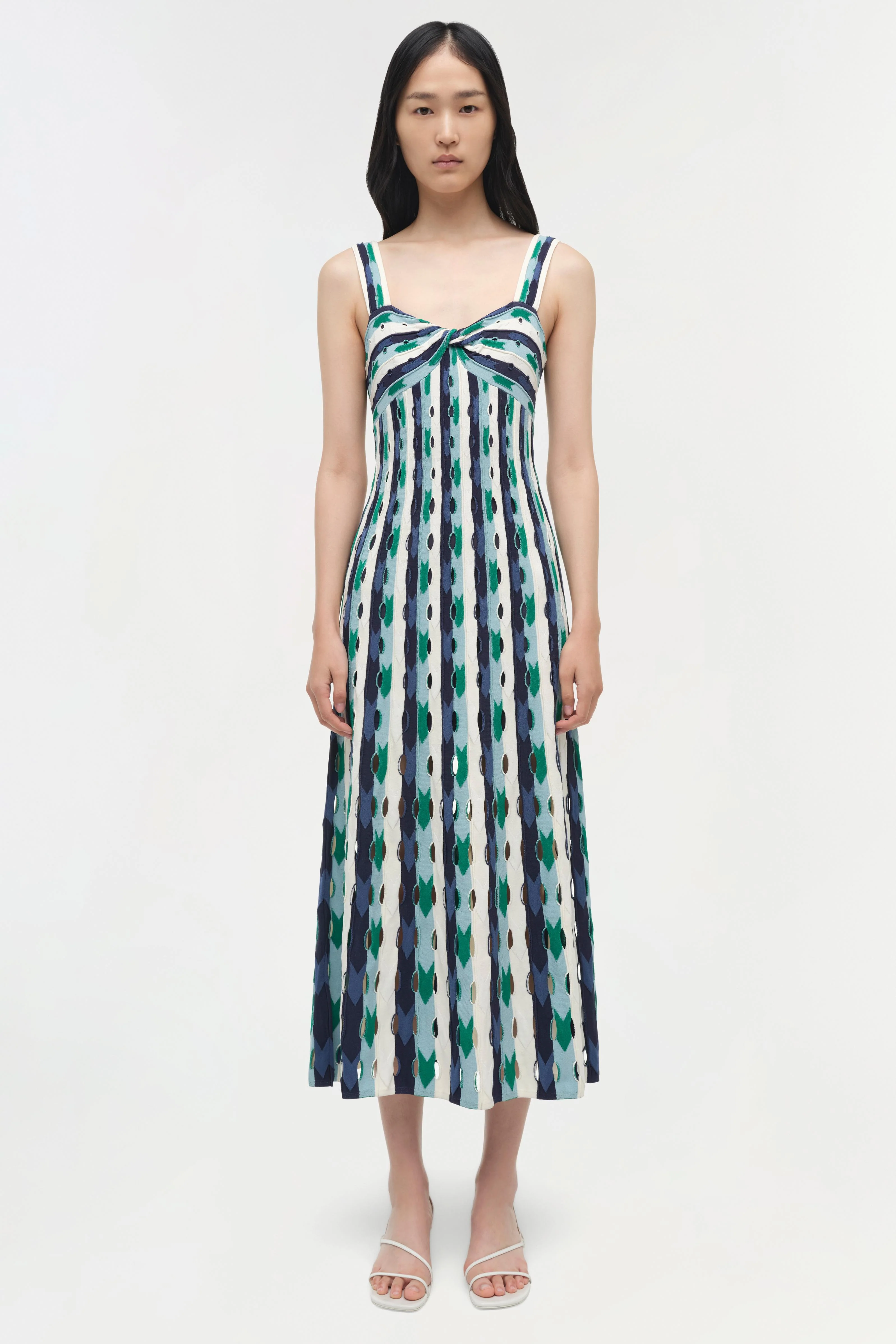 CHRISTINA KNIT MIDI DRESS - Dresses - Sassanova