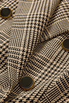 Rhys dickey jacket in black multi houndstooth-sassanova