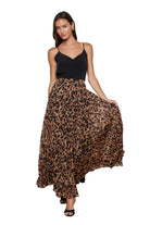 TORIN PLEATED MAXI SKIRT - Skirts - Sassanova