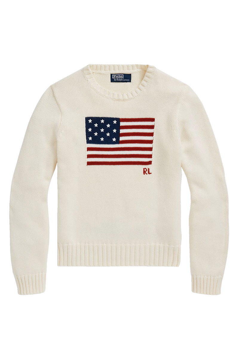 FLAG LONG SLEEVE PULLOVER
