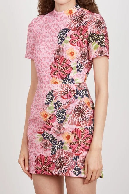 DRAPED MIN DRESS - Dresses - Sassanova