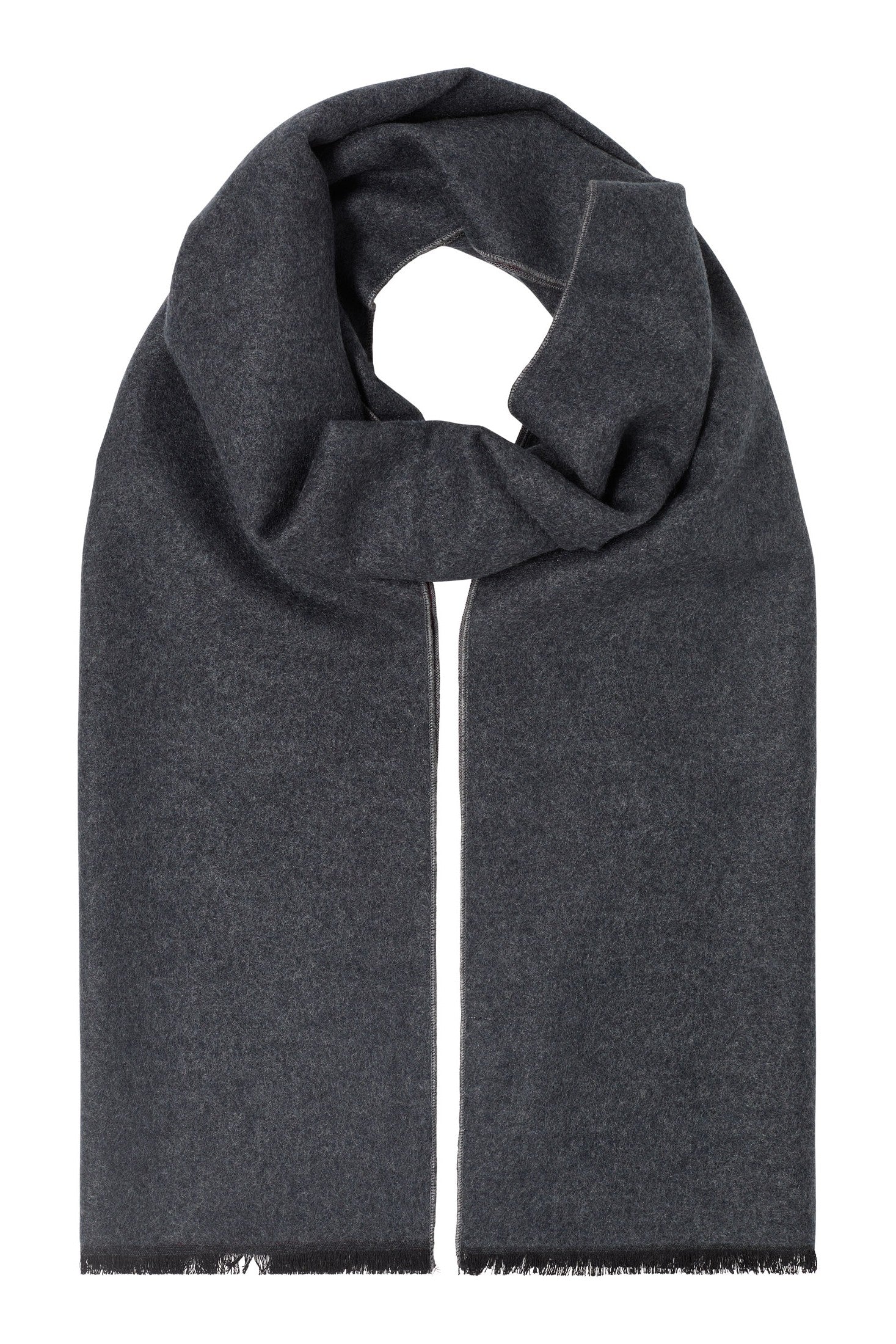 LOUIS SILK SCARF ROSE - Scarves - Novaman