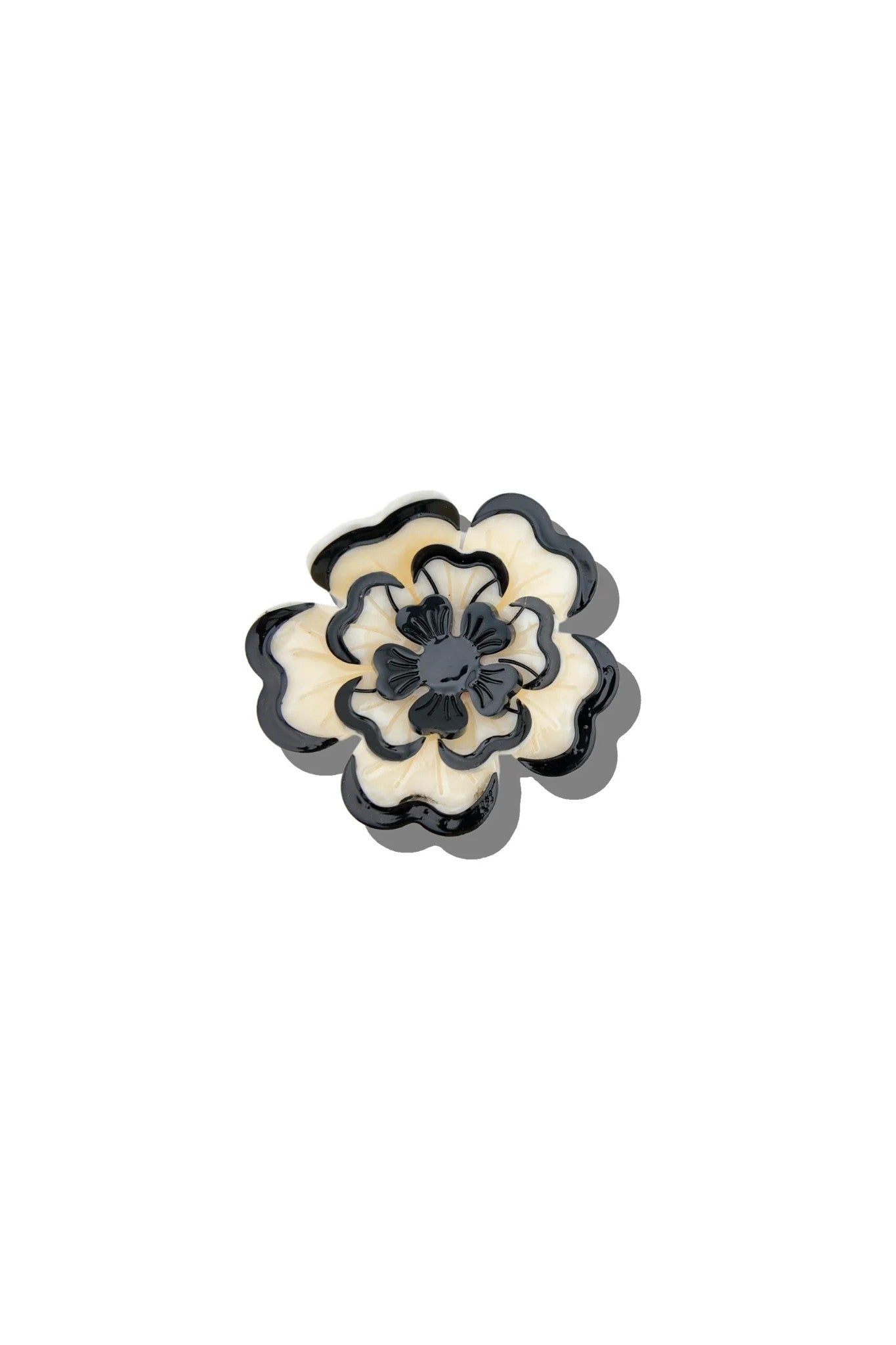 HAND PAINTED ORIGAMI DIANTHUS HAIR CLIP - sassanova