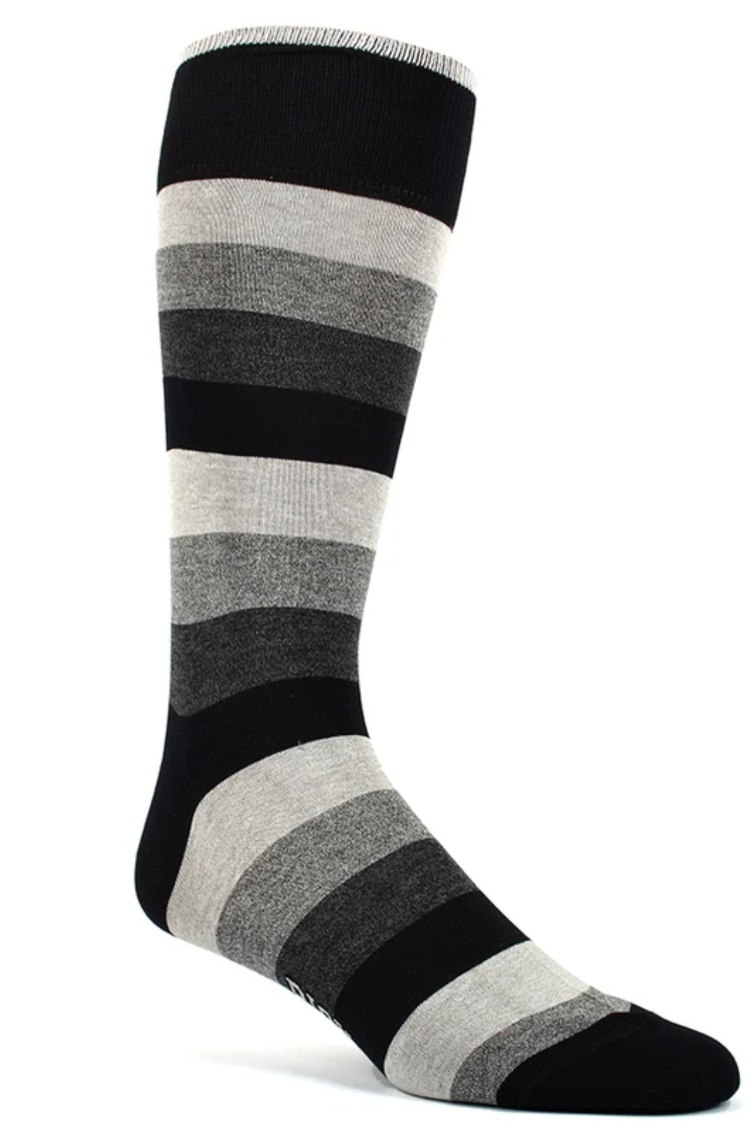 THICK BAR STRIPE SOCK LATTE Sassanova NovaMan
