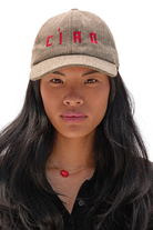 CIAO WOOL BASEBALL HAT- TAUPE - sassanova