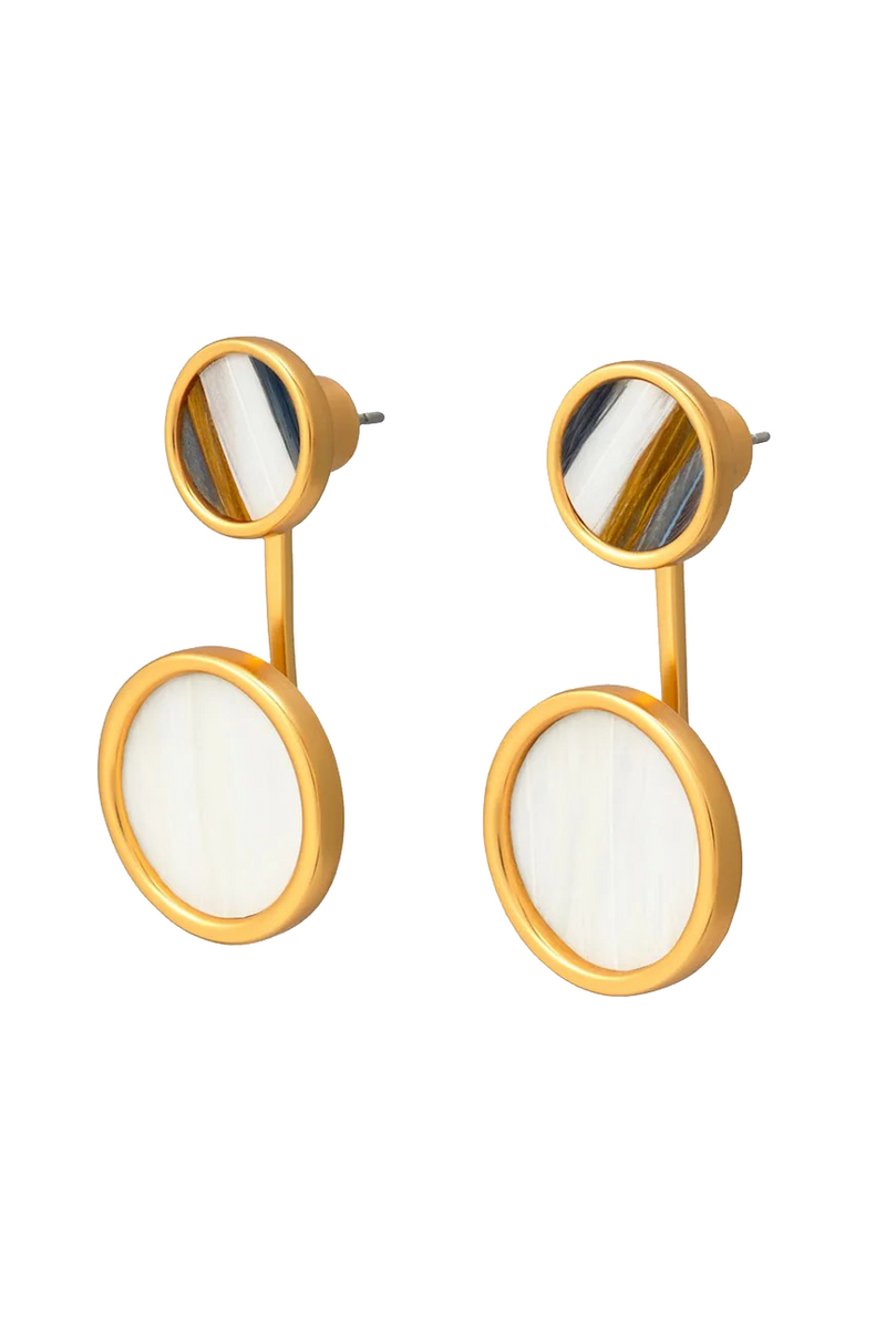 EMILY BEZEL JACKET EARRING