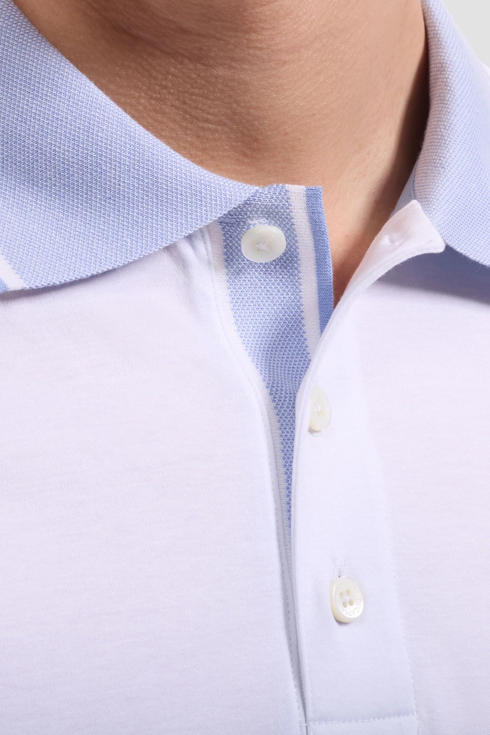 SHORT SLEEVE THREE BUTTON POLO - Polos - Novaman