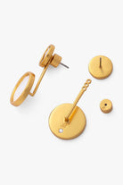 EMILY BEZEL JACKET EARRING - Earrings - Sassanova