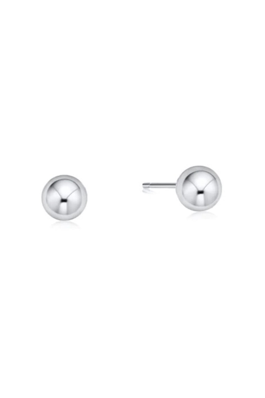 CLASSIC 6MM BALL STUD- SILVER