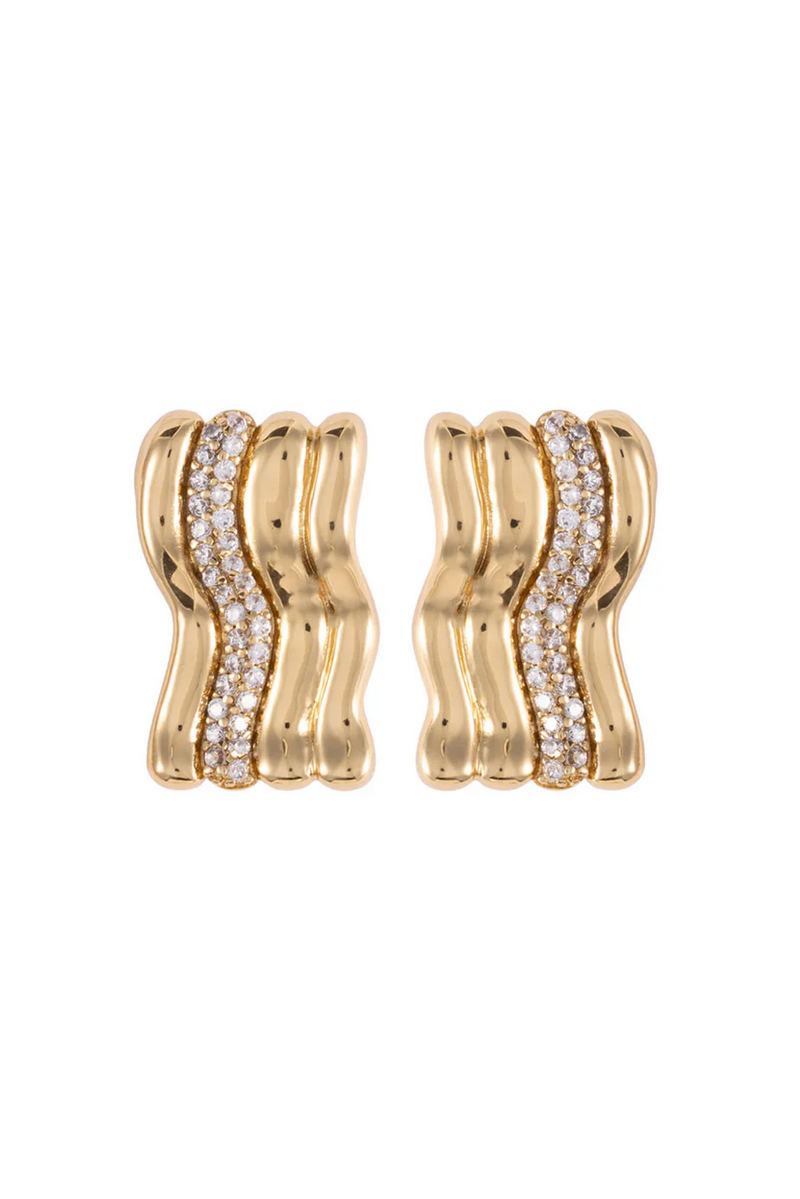 RAMONA STUDS- GOLD