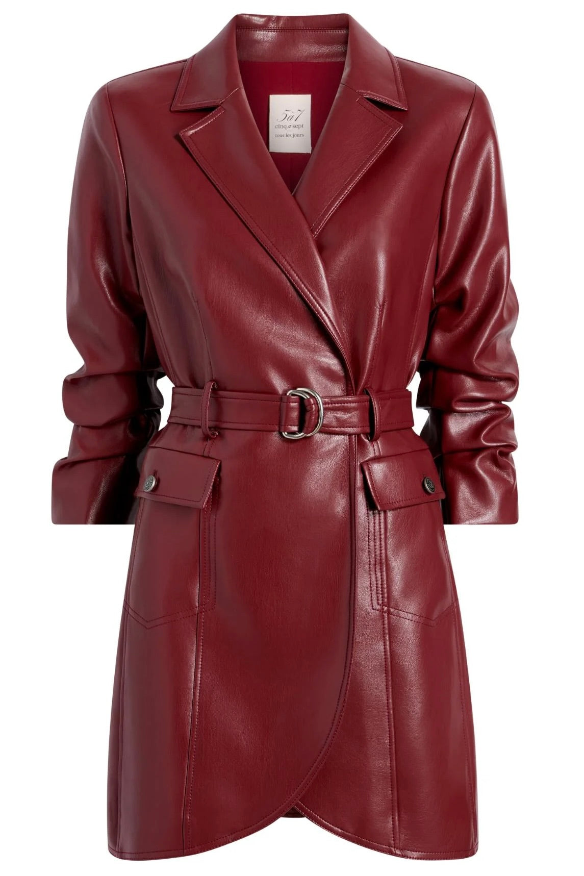 VEGAN LEATHER JENESSA DRESS
sassanova