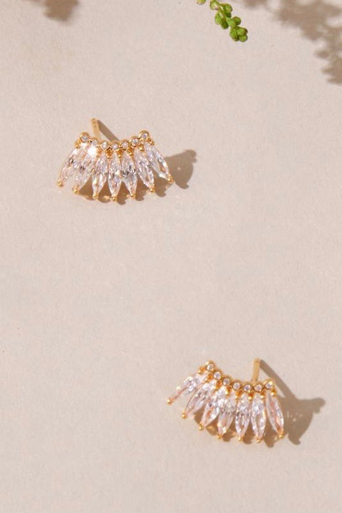 PETITE CRYSTAL MADELINE STUDS