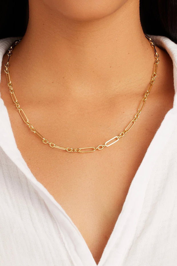 REED NECKLACE- GOLD