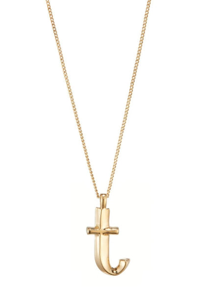 JB GOLD MONOGRAM NECKLACE