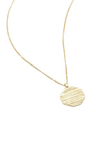 SUNSET COIN NECKLACE- GOLD
sassanova