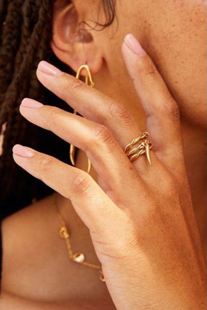 JEPESI CHARM STACKING RINGS