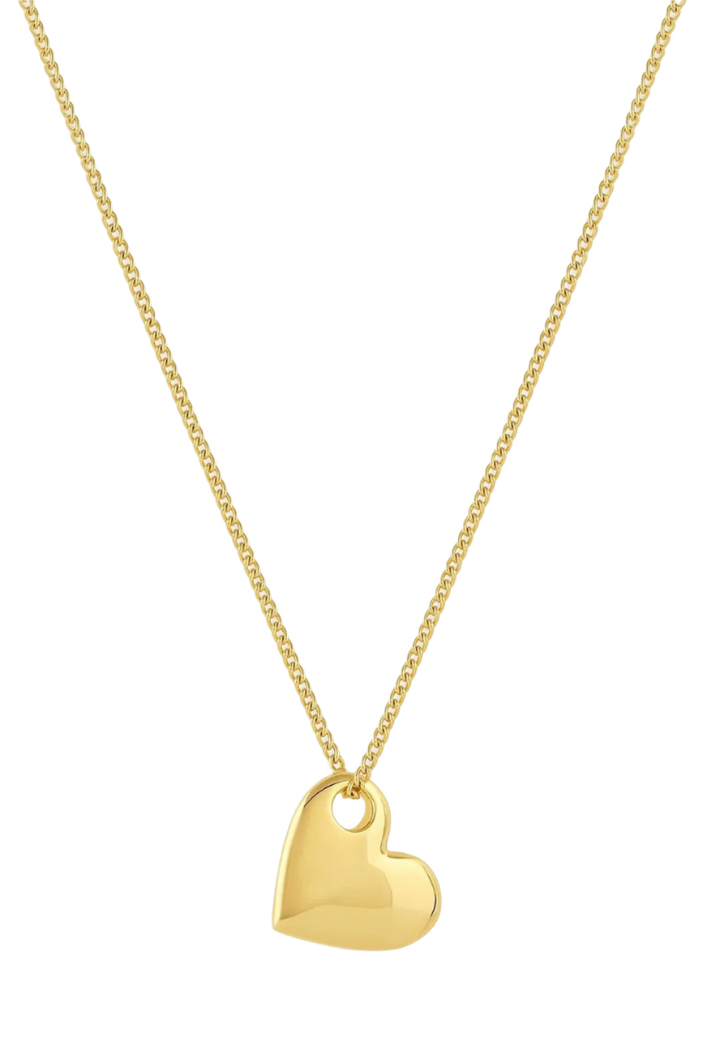 LOU HEART PENDANT NECKLACE- GOLD
sassanova