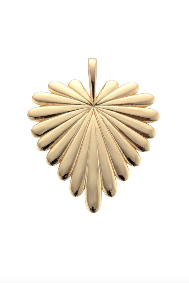 FULL HEART PENDANT NECKLACE