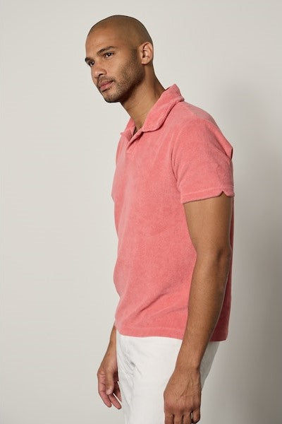 BORIS TERRY SHORT SLEEVE POLO