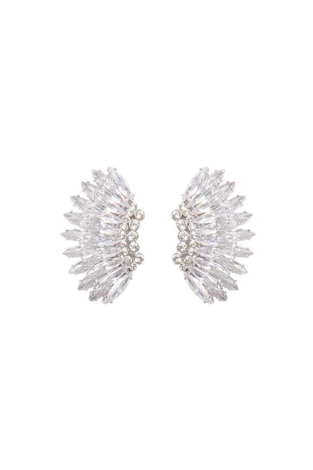 CRYSTAL MINI MADELINE EARRINGS