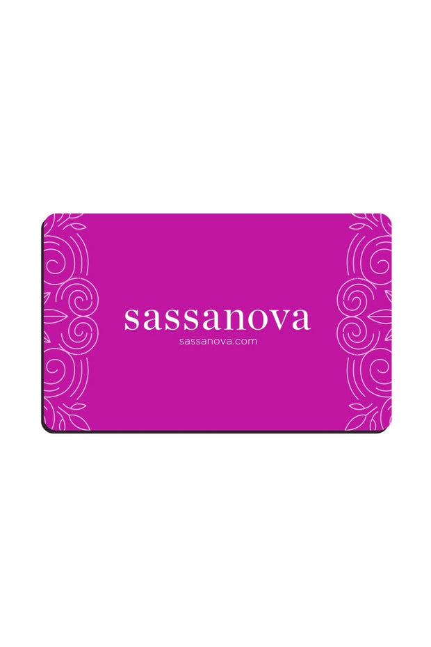 Sassanova Online Gift Card