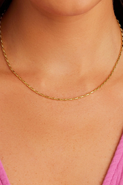 ZOEY CHAIN NECKLACE- GOLD