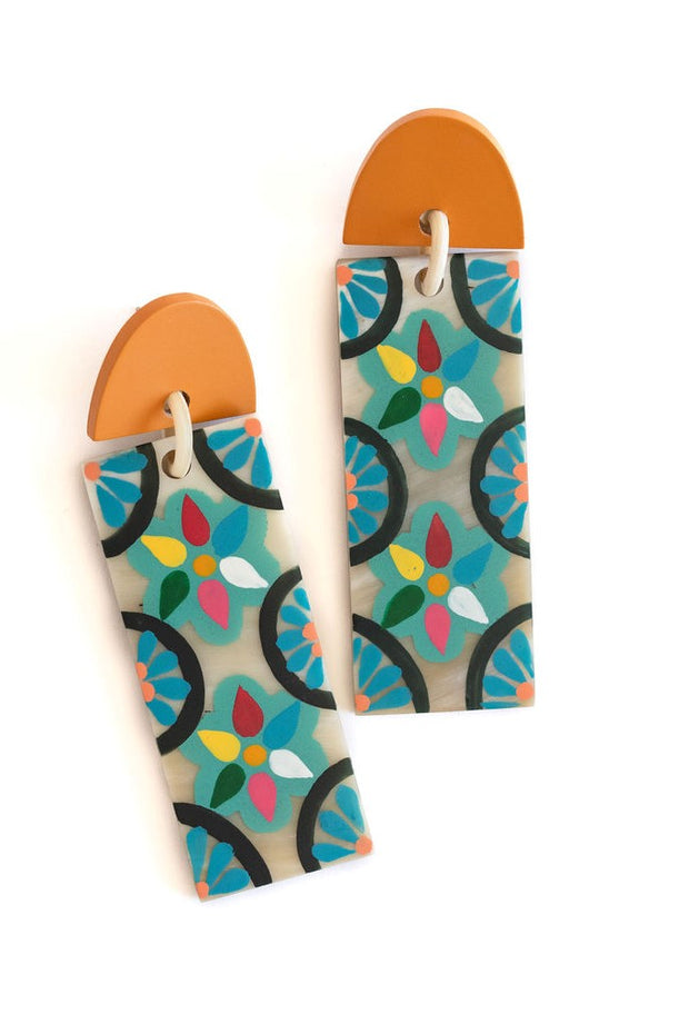AZULEJOS CABANA EARRINGS
