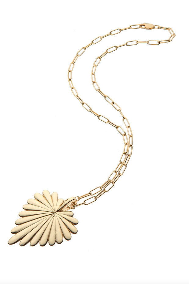 FULL HEART PENDANT NECKLACE
