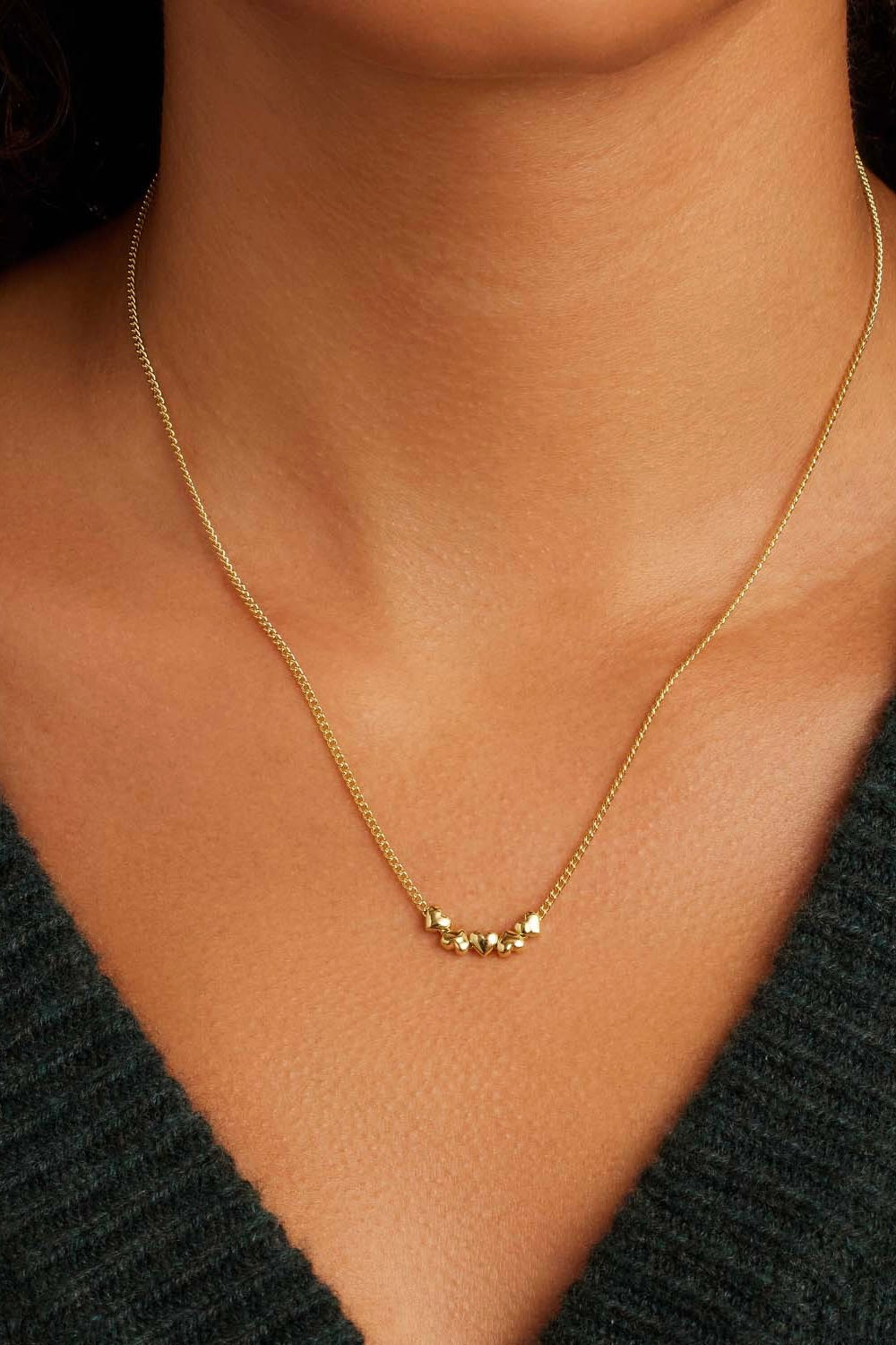 LOU HEART NECKLACE- GOLD
sassanova