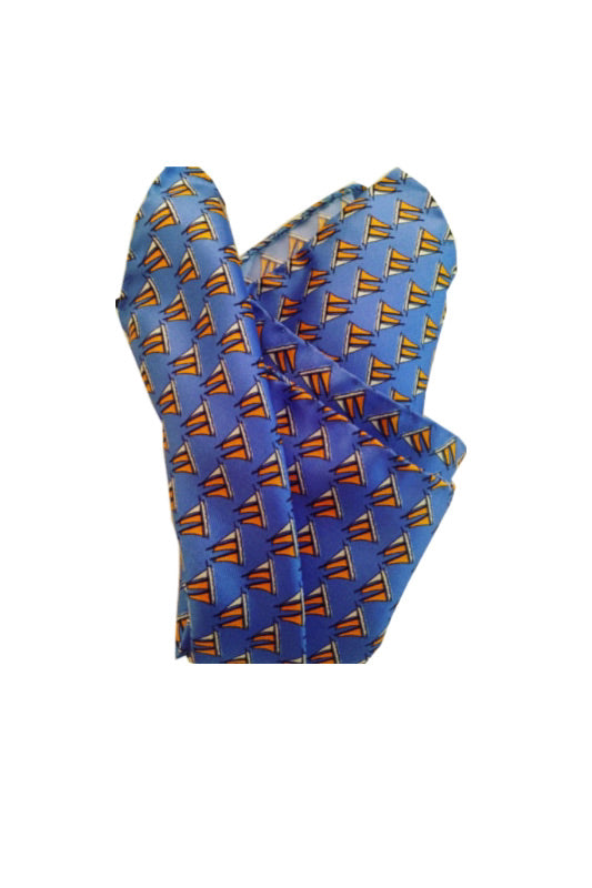 THREE SHEETS TO THE WIND POCKET SQUARE - Ties and Pocket Squares - Novaman