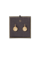 ANTONIA MOSAIC HOOP & CHARM EARRING
sassanova