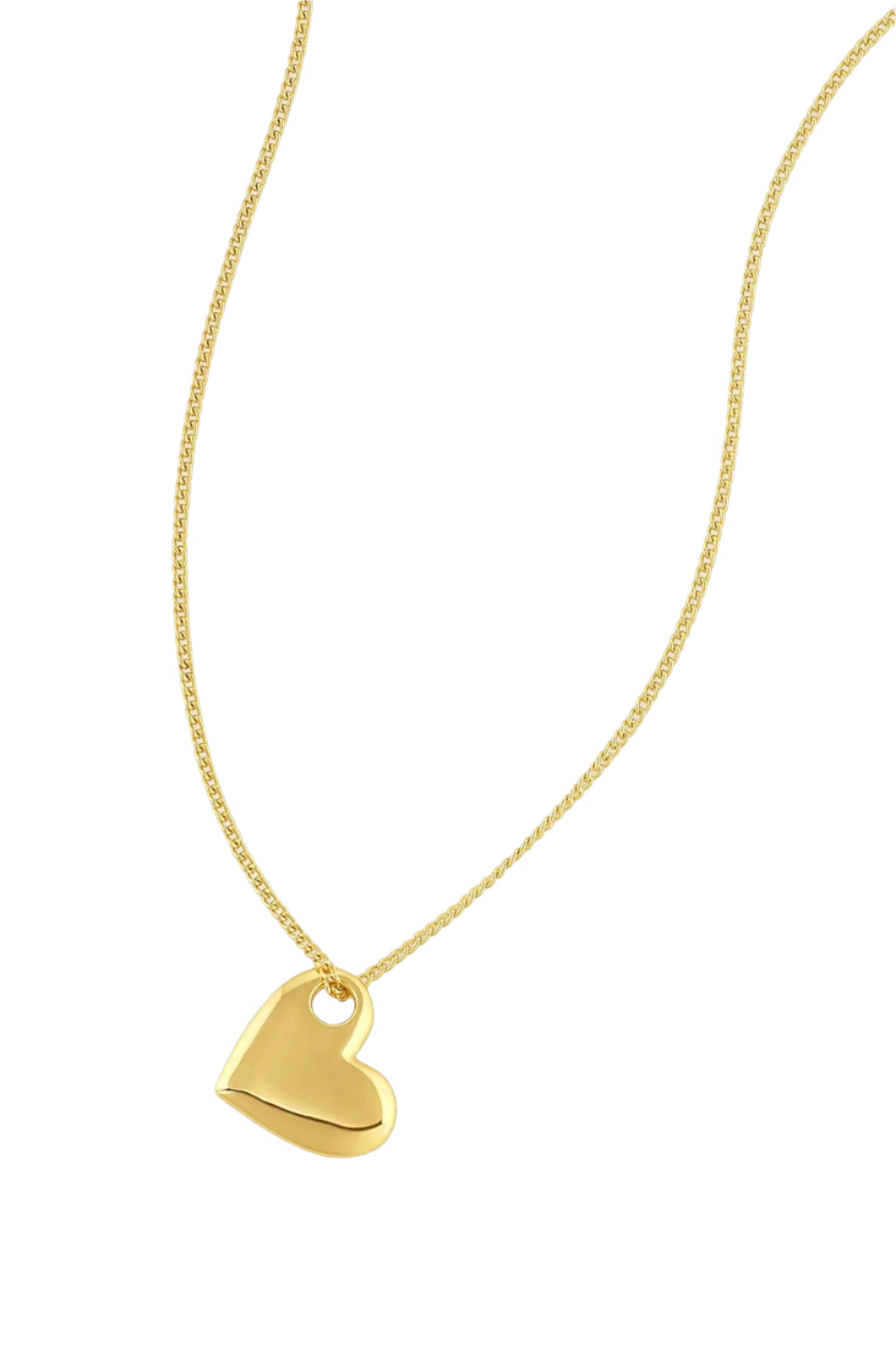 LOU HEART PENDANT NECKLACE- GOLD
sassanova