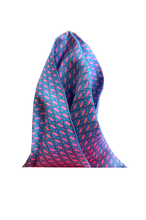 TIE ONE ON POCKET SQUARE